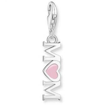 Colgante Charm Mujer Mamá con Corazón Rosa en Plata 925 - Thomas Sabo 2001-007-9