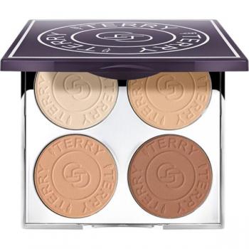 By Terry Hyaluronic Hydra-Powder Palette Face Palette with Hyaluronic Acid, Shade Medium to Warm, 10 g
