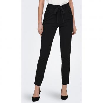 Pantalón de mujer de pinzas de talle alto - Jdy Tanja Negro