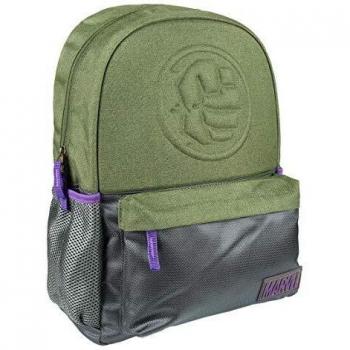 Artesania Cerda Avengers Hulk - Mochila Escolar, 44 cm, Verde