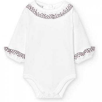 BABIDÚ - Pack de 2 bodys cuello y puños batista
