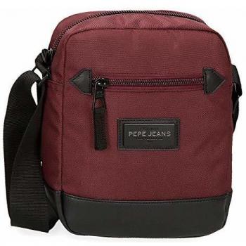 Pepe Jeans Lambert Bandolera Pequeña Rojo 16x21x7 cms Poliéster
