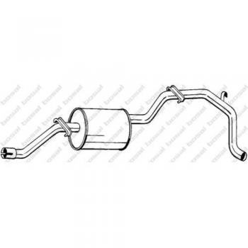 Silenciador trasero Bosal 285-413