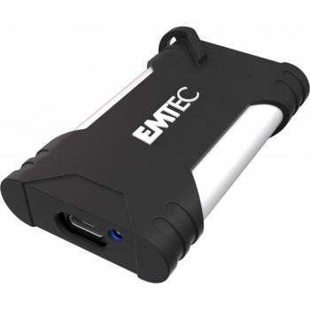 Emtec X210G 500GB SSD Externo USB-C USB 3.2 Gen 2 Antigolpes Velocidad 1100MB/s