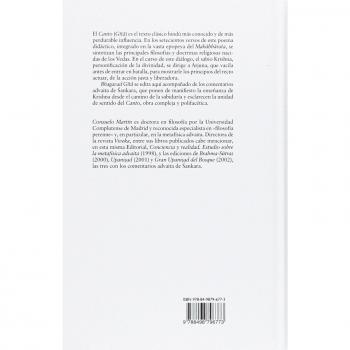 Bhagavad Gita. Con los comentarios advaita de Sankara