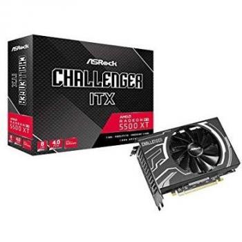 Tarjeta Gráfica ASRock Radeon RX 5500 XT Challenger ITX 8GB GDDR6 HDMI y 3x DP PCI-E