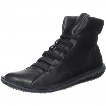 CAMPER Beetle Women's Smooth Leather Boots - Black, Size 36