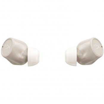 Auriculares Inalámbricos HyperX Cirro Buds Pro - Bluetooth, True Wireless, Con Micrófono, Cancelación Activa de Ruido, Color Beige