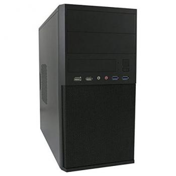 Caja PC MicroATX LC-Power 2004MB Negra sin fuente de alimentación