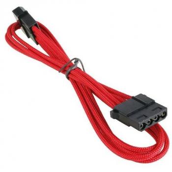 Cable de Alimentación BitFenix Molex 4-Pin, 45 cm, Negro y Rojo