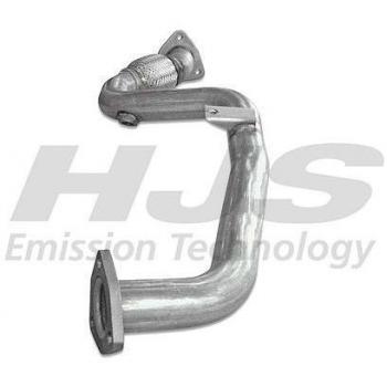 Tubo de escape HJS 91 11 4124 - Tuyau de escape compatible con VW