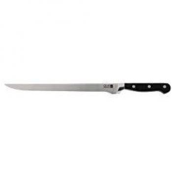 QUID PROFESSIONAL CUCH Jamon 28CM INOX Chef Black QDPRO, Negro, Estandar