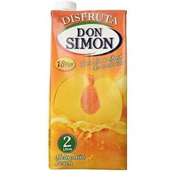 Don Simon Nectar de Frutas Melocotón sin Azúcar, 2L