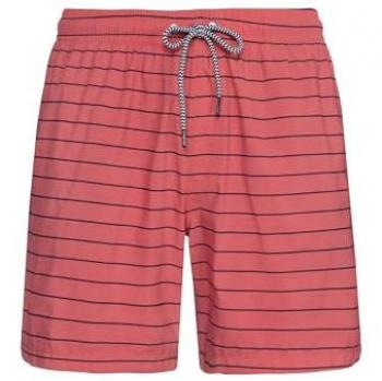 Protest Sharif Men's Beach Shorts - Deep Coral - XL