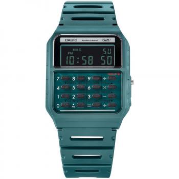 Casio POP Vintage Green Bio-Based Resin Strap Digital Calculator Watch