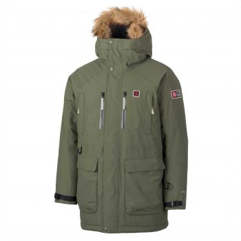Chaqueta con capucha Ternua Nova Terra para hombre en verde oscuro