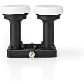 Nedis SLNBSM60BK LNB's | Single Monoblock 6.0° | Output connection: 1x F-Connector | Noise figure range: 0.90 dB | Conversion gain: 53-66 dB | Black