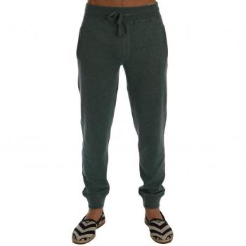 Dolce & Gabbana Green Cashmere Training Pants - S, Sweatpants, male, Color: Green, Size: S