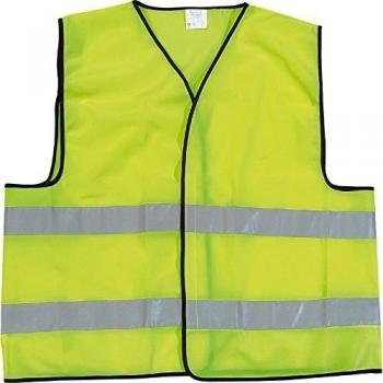 Chaleco de seguridad fluoresccent LMA, Amarillo, ox500582-YEL-XLXXL