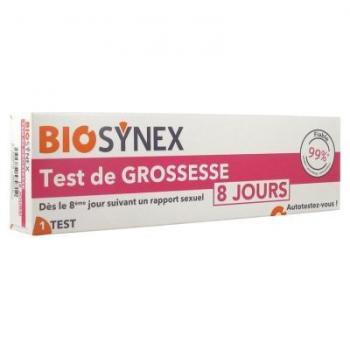 Test de Embarazo Biosynex 8 Días - Prueba Precisa y Temprana