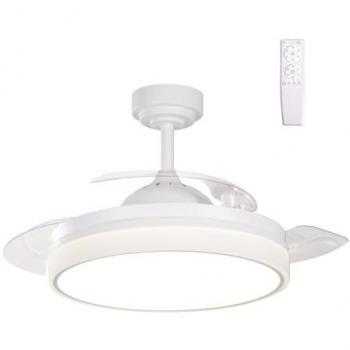Ventilador de Techo LED Aspas Retráctiles Vera 35W 2900 Lm CCT