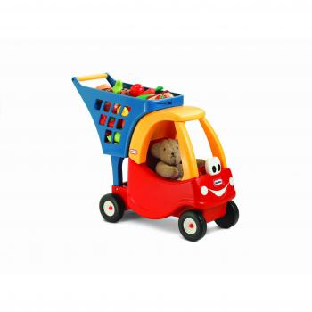 Carrito de Compras Infantil Little Tikes Cozy Coupe con Diseño Divertido y Ruedas Móviles