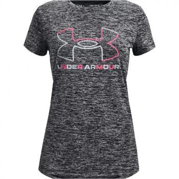 Under Armour - Camiseta de Manga Corta Infantil Gris Oscuro