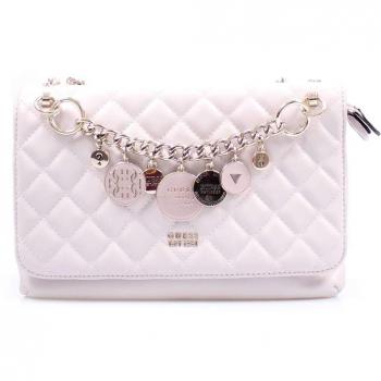 GUESS Victoria Convertible Crossbody Stone