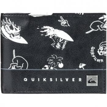 Quiksilver - Cartera de dos secciones - Hombre - M - Negro