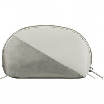 Dudu - Neceser de mujer de piel con cremallera, mini bolso de cuero, bolso de embrague, bolsa de viaje de maquillaje, caso pequeño con cremallera y diseño colorido