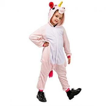 Party Fiesta Disfraz De Unicornio Rosa Infantil