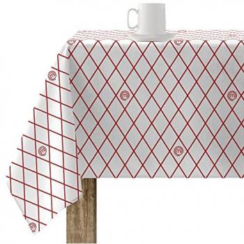 Mantel Resinado Antimanchas Belum 0400-57 Multicolor 250 x 140 cm, Tejido: 100% Algodón, Tacto algodón Muy Suave, Impermeable y Repelente a
