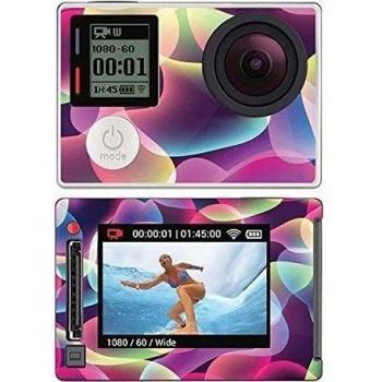Royal adhesivo RS.100173 Pegatina para GoPro Hero 4 Silver con diseño de humo, multicolor