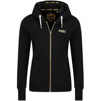 Superdry - Sudadera con Capucha - para Hombre Negro Negro