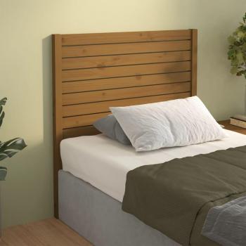 Cabecero de cama Miel 81x4x100 cm Madera maciza de pino