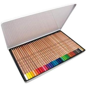 Caja metálica 36 lápices de colores con mina grande Ø3,5 mm 213, multicolor