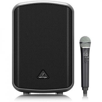 Behringer MPA200BT Portable Bluetooth PA System with Battery and Wireless Microphone
