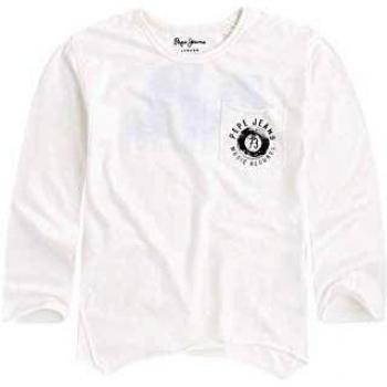 Pepe Jeans Camiseta Judah Blanco Nino 4 Blanco