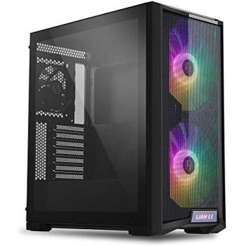 Lian-Li LANCOOL 215 Midi-Tower - ARGB, Vidrio Templado, Negro