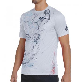 Camiseta Bullpadel Casiop 008 Hombre Gris Azulado, Manga Corta, Color Gris Azulado