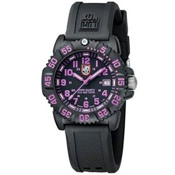 LUMI-NOX A.7060 7060 - Reloj para Hombres, Correa de Goma Color Negro