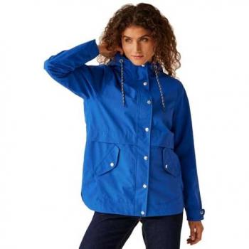 Regatta Women's Bayla Waterproof Rain Jacket Olympian Blue, Size: 12