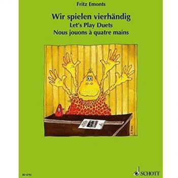 Toquemos a 4 Manos: Piano para Principiantes - Duetos Fáciles