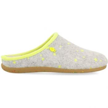 Zapatillas de Casa Hot Potatoes Majur Gris Amarillo
