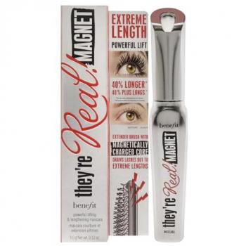 Benefit They're Real! Magnet Extreme Lengthening & Powerful Lifting Mascara - Supercharged Black, 0.32 oz