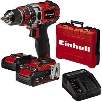 Einhell Taladro percutor atornillador inalámbrico TE-CD 18/50 Li-i BL Power X-Change