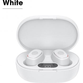Auriculares TWS Inalámbricos Bluetooth 5.0 con Micrófono, Pantalla LED, Estéreo, Cancelación de Ruido y Certificación IPX7