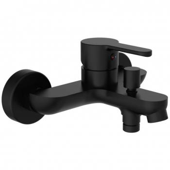 Grifo mezclador de bañera SCHÜTTE DENVER negro mate