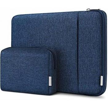 Inateck 360° Protección Funda Compatible con 13 MacBook Air 2020M1-2018,13 MacBook Pro 2020M1-2016, Surface Pro 8/7/X/6/5/4/3, XPS 13, Protección Anti Golpes, Funda Bolsa Blanda Portátil Protectora