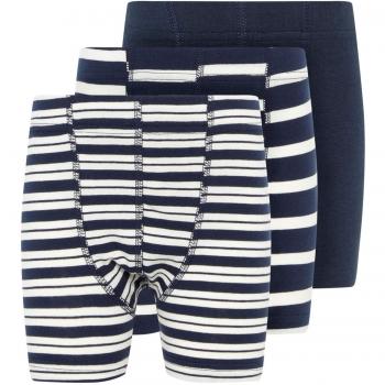 NAME IT Nkmtights 3p Yd Noos, Bóxer para Niños, Dark Sapphire, 125